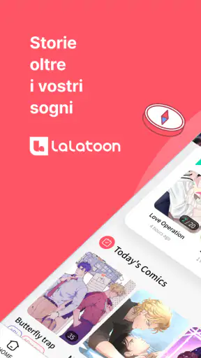 Lalatoon - Comic & Webtoon screenshot 1