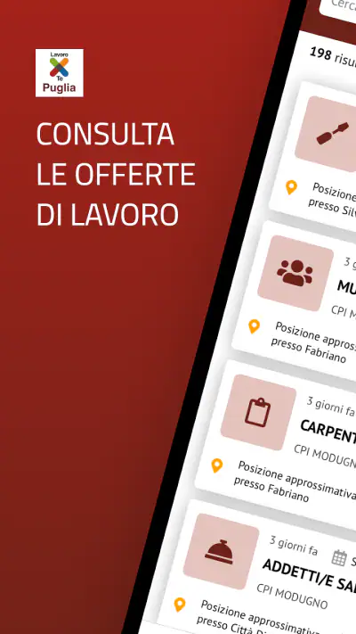 Lavoro per te Puglia screenshot 1