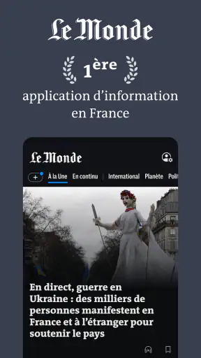 Le Monde, Actualités en direct screenshot 1