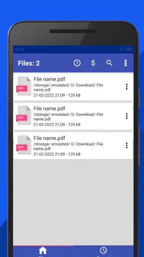 Lettore PDF e Visualizzatore screenshot 1