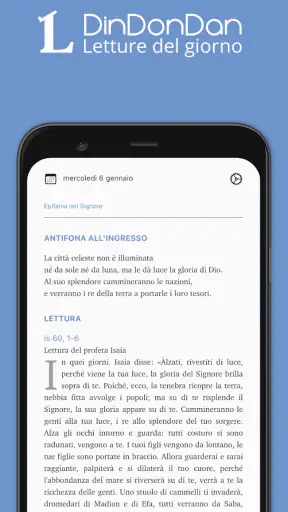 Letture del giorno screenshot 1