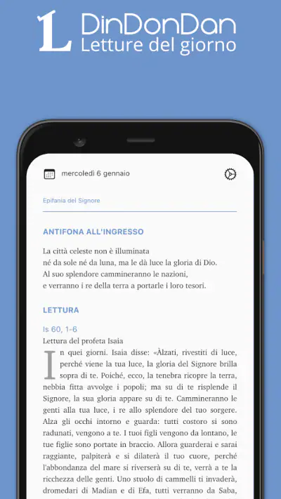 Letture del giorno screenshot 1
