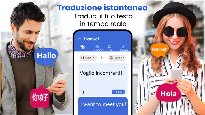 linguaggio Traduttore Tradurre screenshot 1