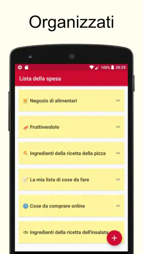 Lista della spesa screenshot 1