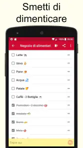 Lista della spesa screenshot