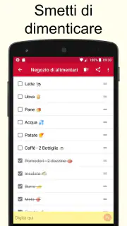 Lista della spesa screenshot 2