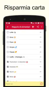 Lista della spesa screenshot