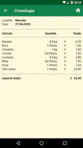 Lista della spesa - SoftList screenshot