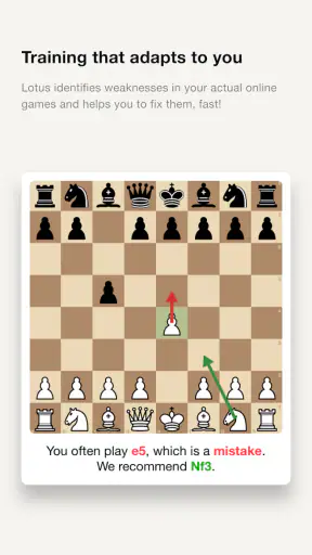Lotus Chess – Trainer screenshot 1