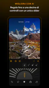 Luminar: editor di foto screenshot