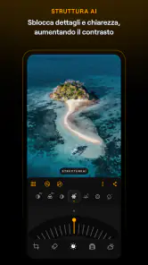 Luminar: editor di foto screenshot