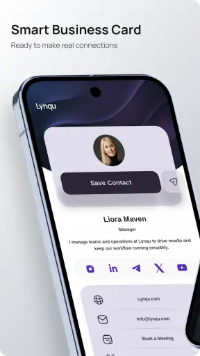 Lynqu: Biglietto da Visita screenshot 1
