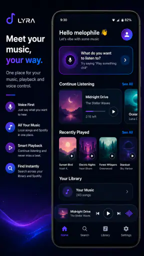 Lyra screenshot 1