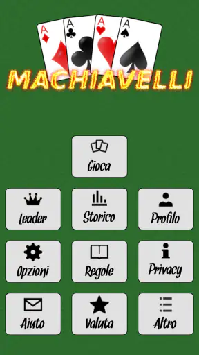 Machiavelli - Gioco di Carte screenshot 1