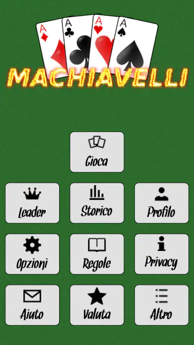 Machiavelli - Gioco di Carte screenshot 1