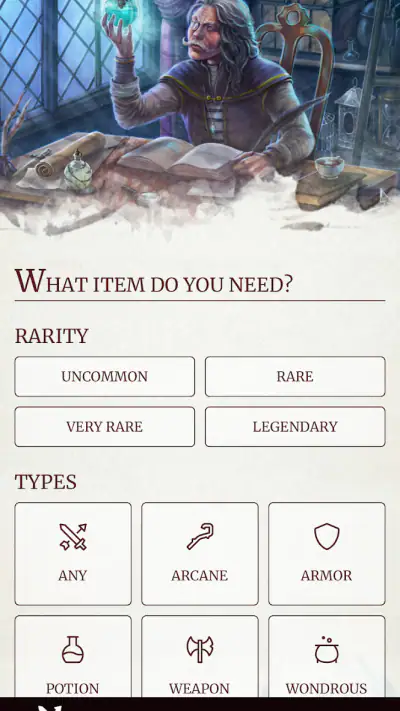 Magwa's Magic Item Compendium screenshot 1