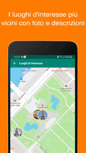 Mappa di Parigi offline + Guid screenshot 1