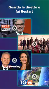 Mediaset Infinity Italia screenshot