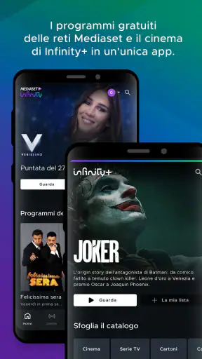 Mediaset Infinity Italia TV screenshot 1