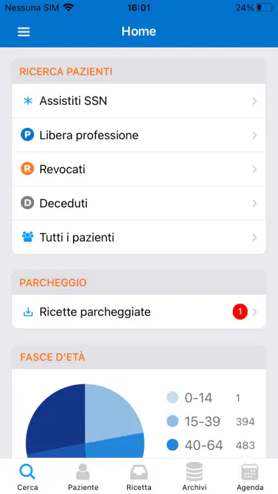 Medico 2000 Mobile screenshot 1