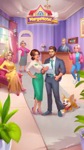 Merge Hotel Empire－Design Game screenshot