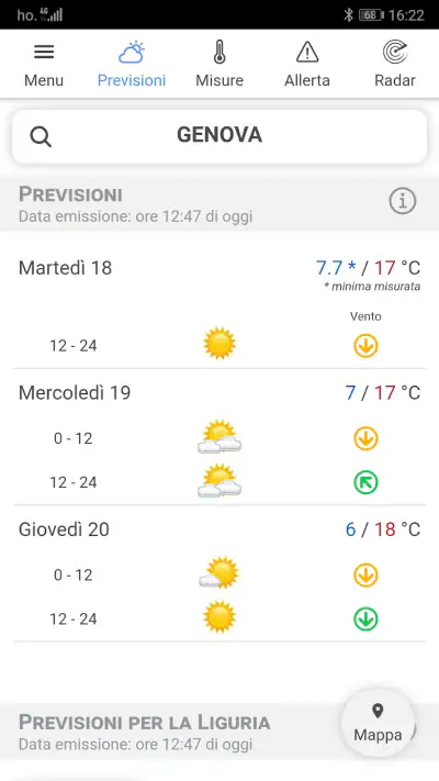 Meteo 3R screenshot 1