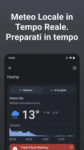 Rain Viewer: Mappa Radar Meteo screenshot