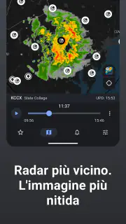 Rain Viewer: Mappa Radar Meteo screenshot 4