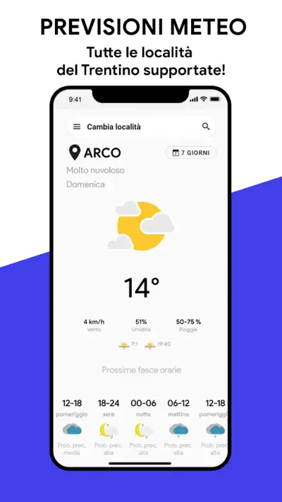 Meteo Trentino screenshot 1