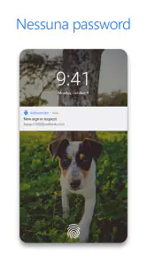 Microsoft Authenticator screenshot