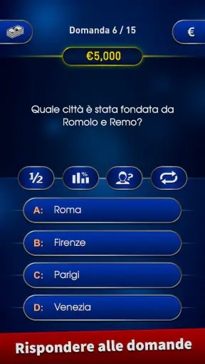Milionario 2026 Gioco a quiz screenshot 1