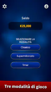 Milionario 2026 Gioco a quiz screenshot