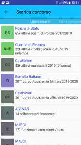 Mininterno Concorsi screenshot