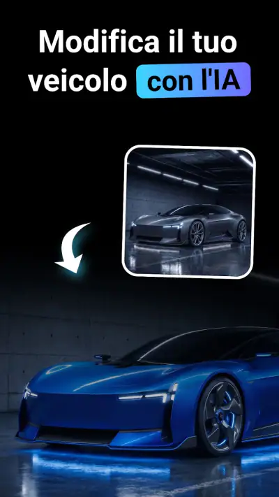 ModsTune – AI Car Designer screenshot 1