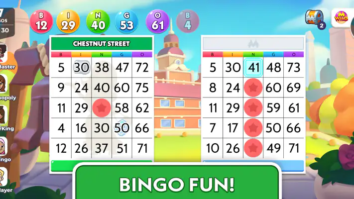 MONOPOLY: Bingo! screenshot 1