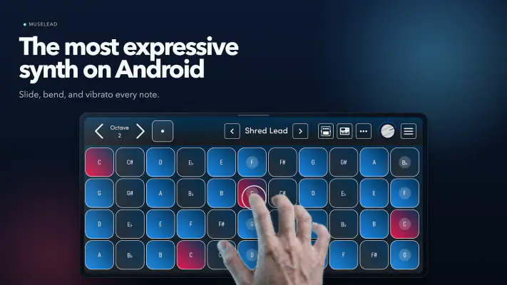 MuseLead Synthesizer screenshot 1