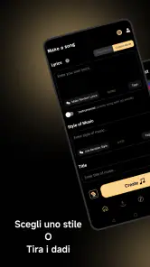 Music AI - Crea una canzone screenshot