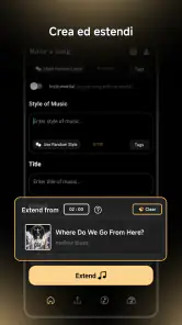 Music AI - Crea una canzone screenshot