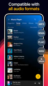 Muzio I Music Player & MP3 App screenshot