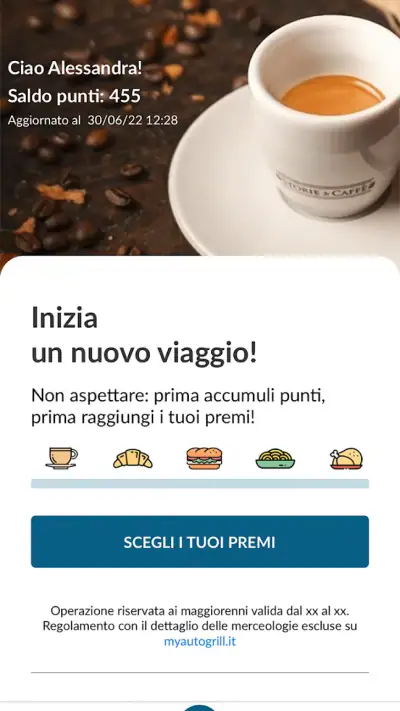 My Autogrill screenshot 1