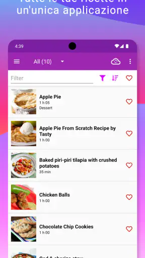 My Recipe Box: Le mie ricette screenshot 1