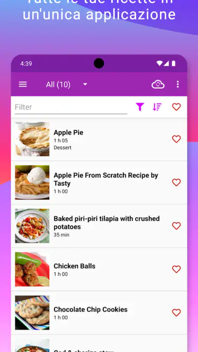 My Recipe Box: Le mie ricette screenshot 1