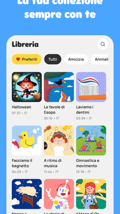 MyFaba – Il tuo Raccontastorie screenshot 1