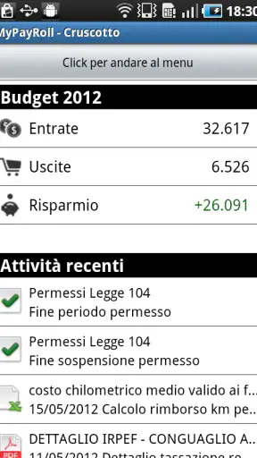 MyPayRoll screenshot 1