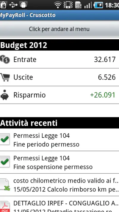 MyPayRoll screenshot 1