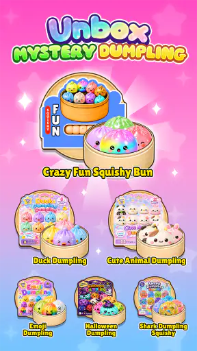 Mystery Dumpling Glitter Unbox screenshot 1