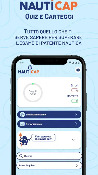 NautiCap - Quiz Patente 2026 screenshot 1