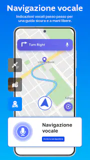 Navigatore GPS e mappe vocali screenshot 3