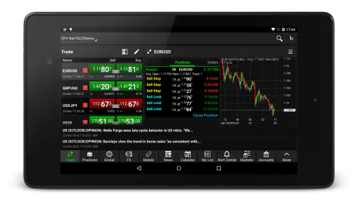 NetDania Stock & Forex Trader screenshot