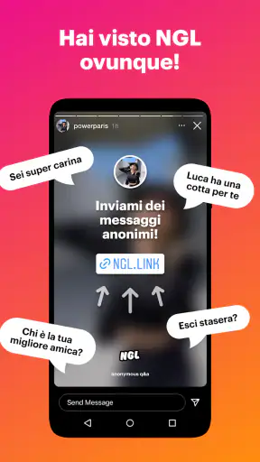 NGL - q&a anonime screenshot 1